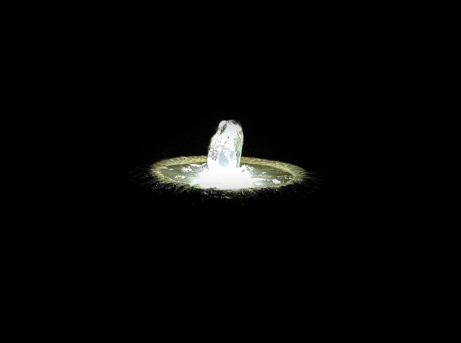 Tall Organic Urn Fountain
