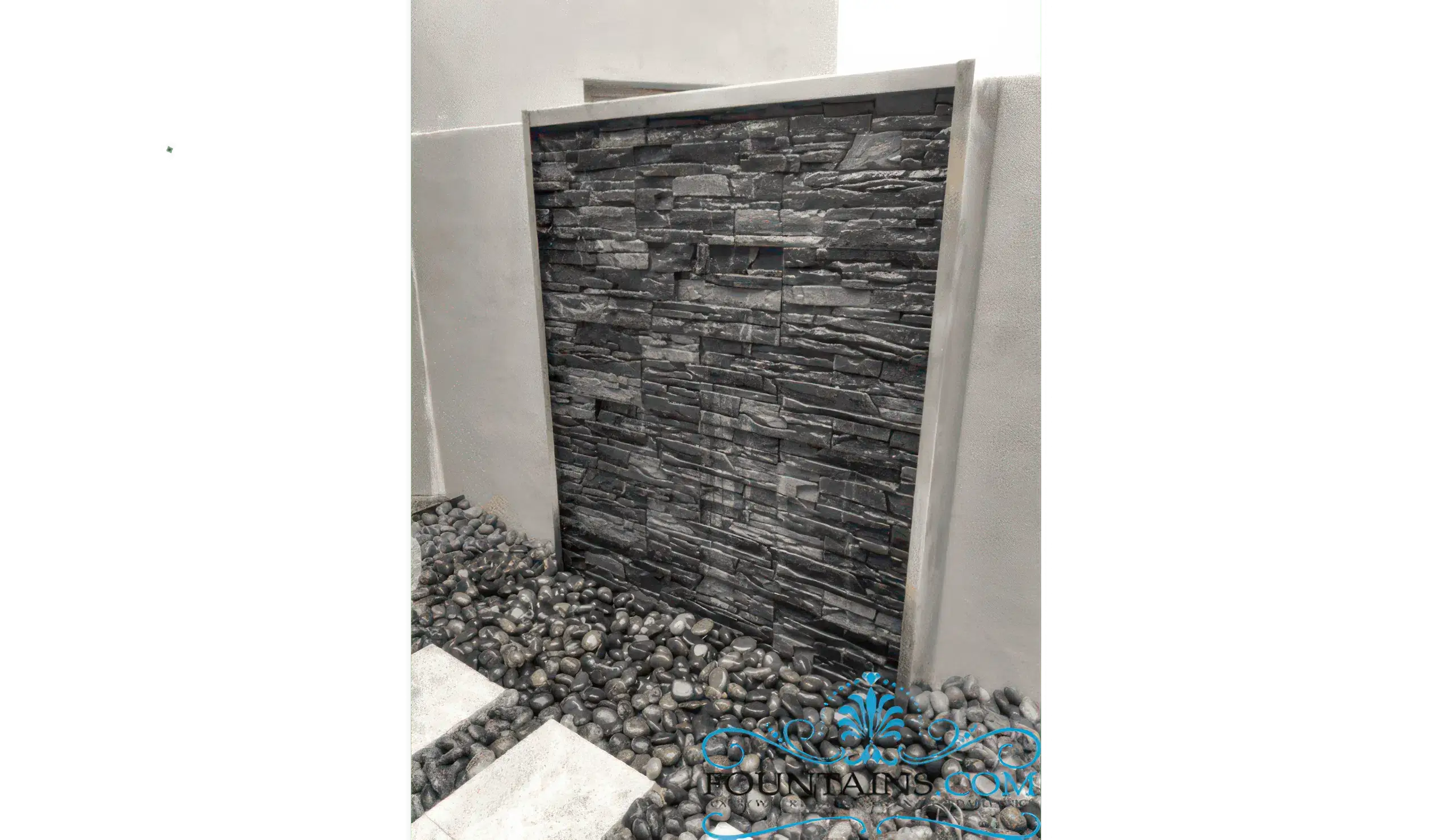 Faux Brick Water Wall