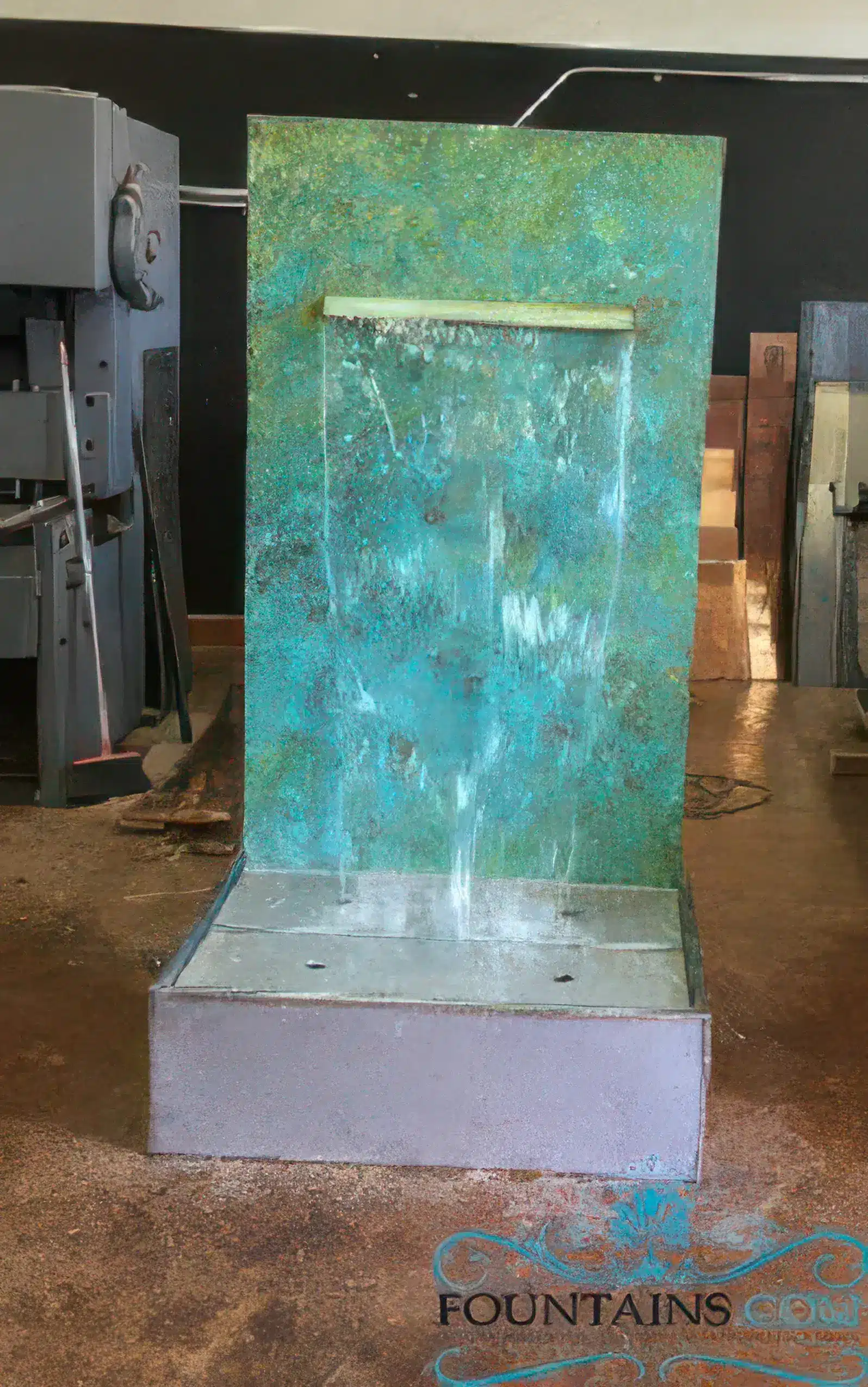 Metal Water Fall Fountain
