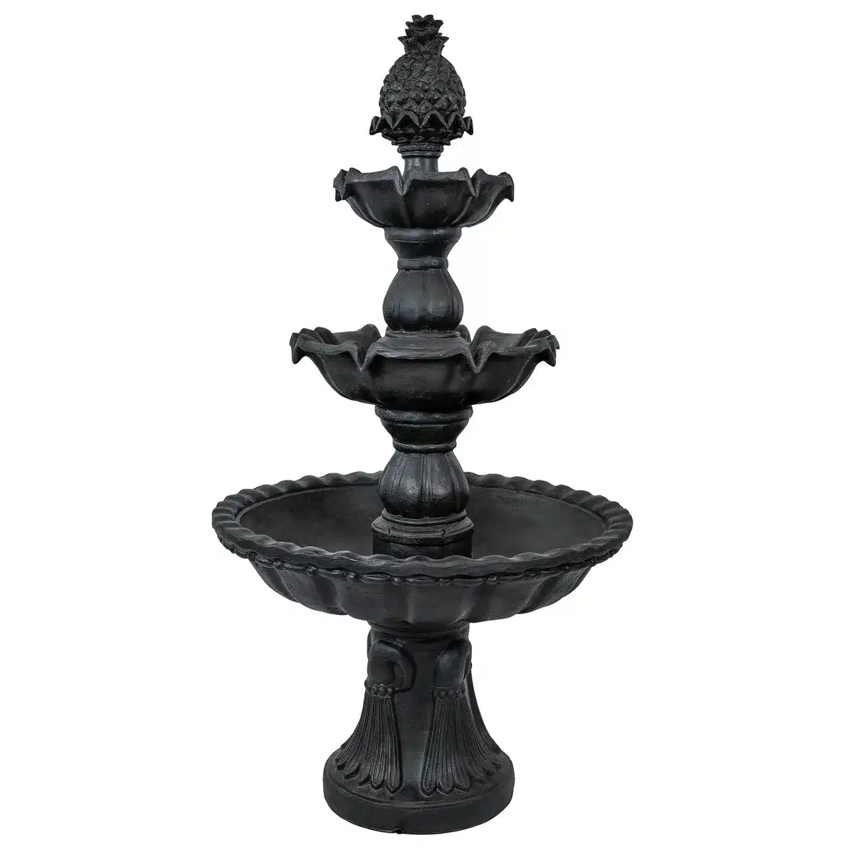 Welcome 3-Tier Outdoor Water Fountain for Garden